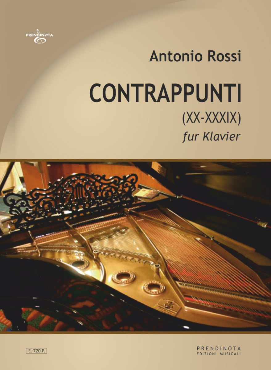 CONTRAPPUNTI  XX - XXXIX  fur KLAVIER  (Rossi A.)