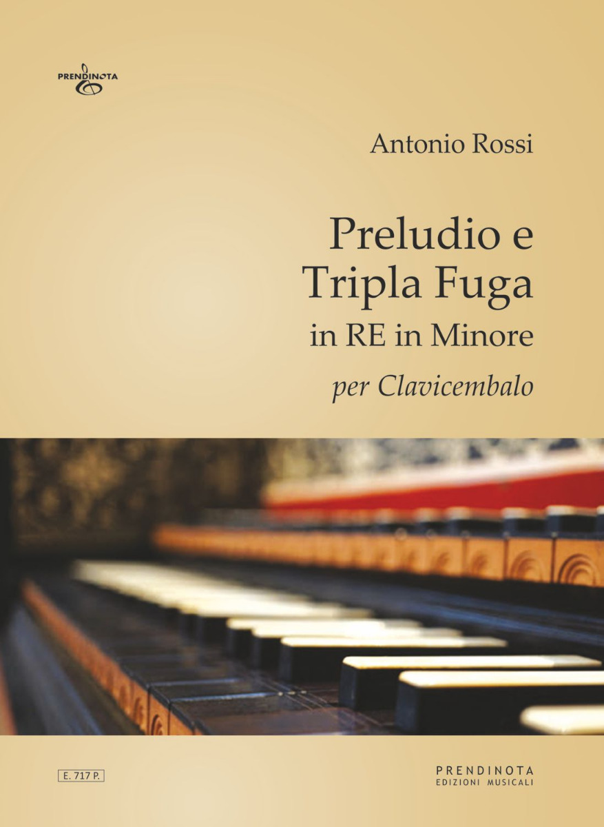 PRELUDIO E TRIPLA FUGA in RE Minore  (ROSSI A.)
