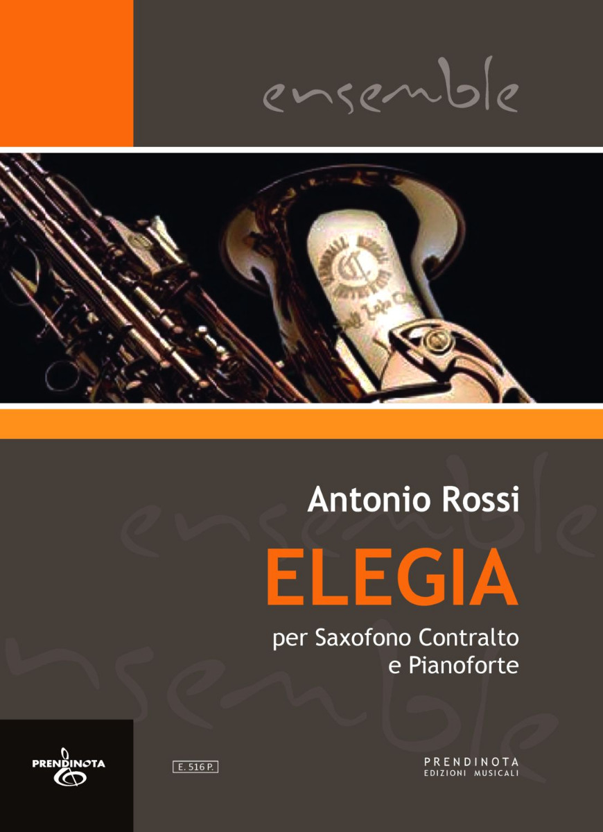  ELEGIA  (A. Rossi)  Saxofono Contralto e Pianoforte